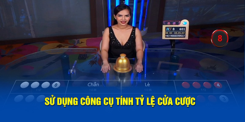 Sử dụng công cụ tính tỷ lệ cửa cược 